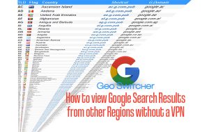 Google Geo Switcher preview