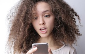 Woman with Smartphone